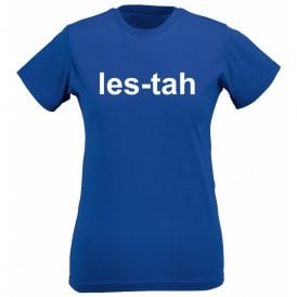 Les-tah (As Worn By Serge Pizzorno, Kasabian) Organic Womens Slim Fit T-Shirt