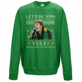 Let's Be 'Avin Yule! (Delia Smith - Norwich City Influenced) Kids Christmas Jumper