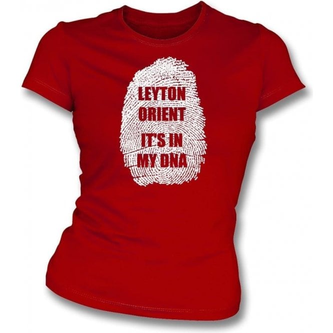 Leyton - It's In My DNA Womens Slim Fit T-Shirt
