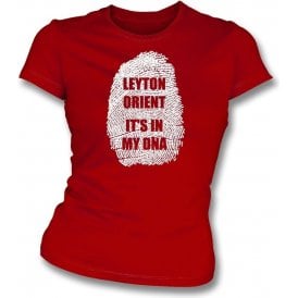 Leyton - It's In My DNA Womens Slim Fit T-Shirt
