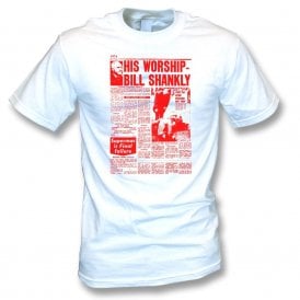 Liverpool 1974 FA Cup Headline Organic T-Shirt