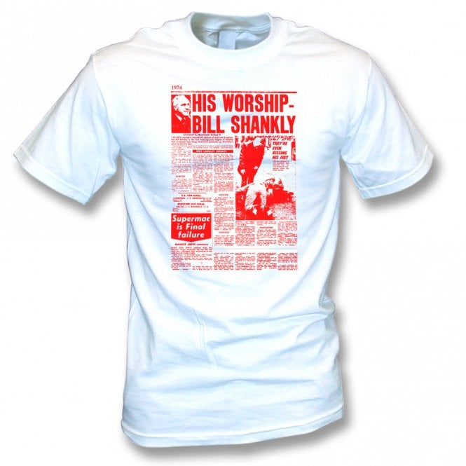 Liverpool 1974 FA Cup Headline T-Shirt