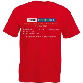 Liverpool 2019 Ceefax (Champions League Semi Final) Kids T-Shirt