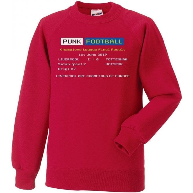Liverpool 2019 Ceefax Sweatshirt