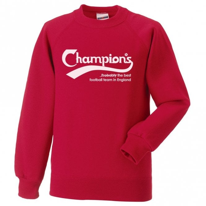 Liverpool Champions - Best Team In England Organic Sweatshirt