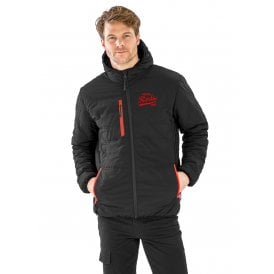 Liverpool Influenced Vintage Logo Embroidered Stadium Recycled Winter Jacket