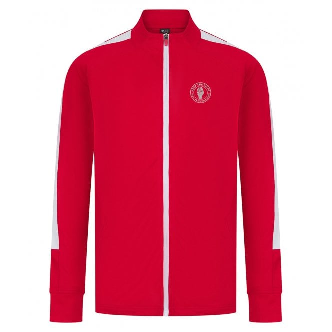 Liverpool Keep The Faith Embroidered Heritage Tracksuit Top