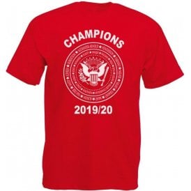 Liverpool Premier League Champions 2019/20 (Ramones Style) T-Shirt