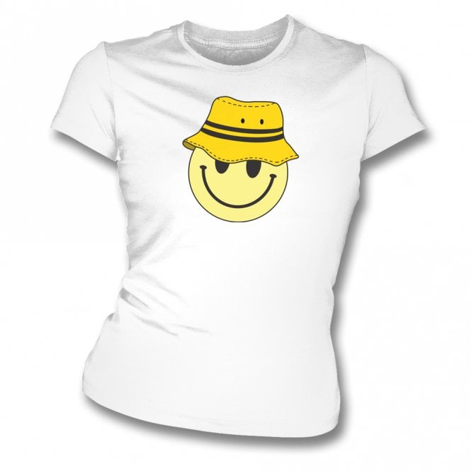 Livingston Bucket Hat Smiley Womens Slim Fit T-Shirt