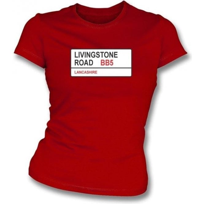 Livingstone Road BB5 Women's Slimfit T-Shirt (Accrington Stanley)