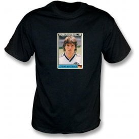 Lothar Matthaus 1986 (Germany) Black T-Shirt