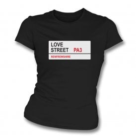 Love Street PA3 (St. Mirren) Womens Slim Fit T-Shirt