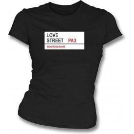 Love Street PA3 Women's Slimfit T-Shirt (St Mirren)