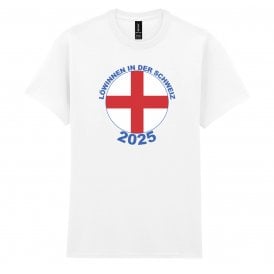 Lowinnen In Der Schweiz (England Euro 2025 Influenced) Organic T-Shirt