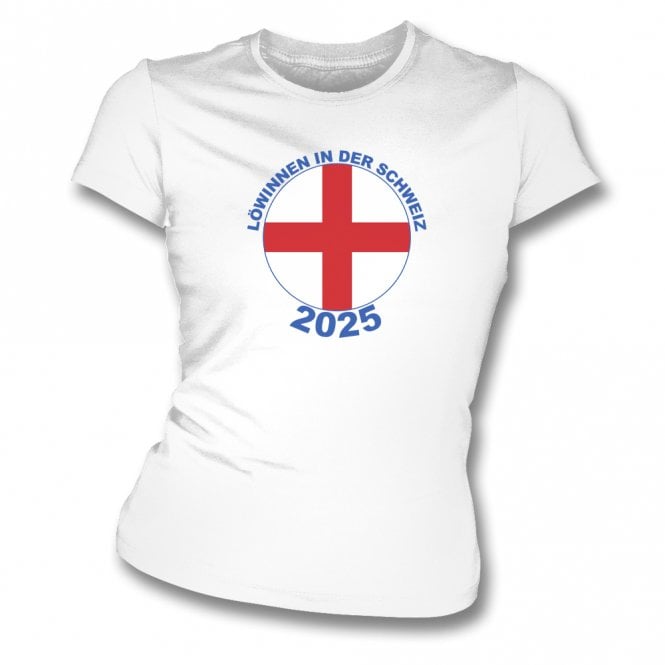 Lowinnen In Der Schweiz (England Euro 2025 Influenced) Womens Slim Fit T-Shirt