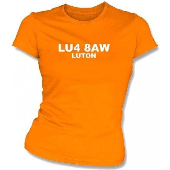 LU4 8AW Luton Women's Slimfit T-Shirt (Luton Town)