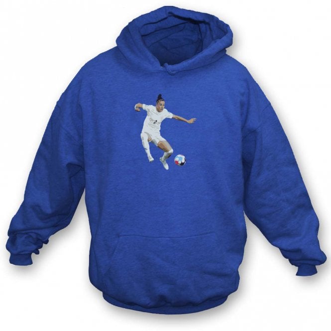 Lucy Bronze (England) Art Print Hooded Sweatshirt