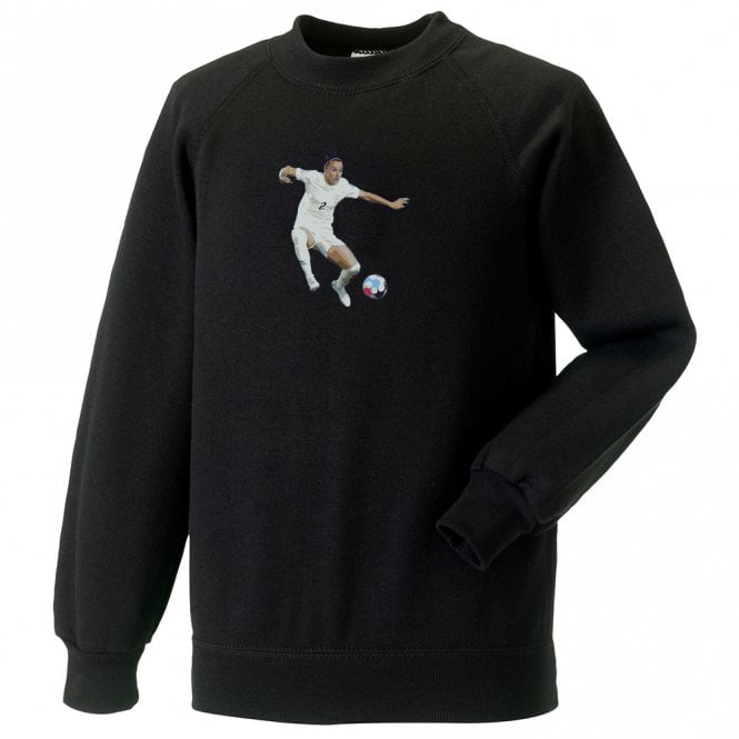 Lucy Bronze (England) Art Print Kids Sweatshirt