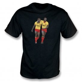 Luther Blissett & John Barnes Art Print (Watford) Kids T-Shirt