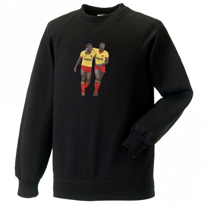 Luther Blissett & John Barnes Art Print (Watford) Sweatshirt