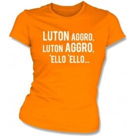 Luton Aggro Womens Slim Fit T-Shirt