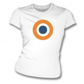 Luton Classic Mod Target Womens Slim Fit T-Shirt