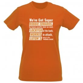 Luton's Going To The Premier League Womens Slim Fit T-Shirt