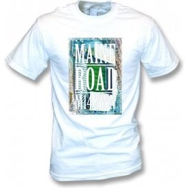 Maine Road M14 7WN (Manchester City) T-shirt