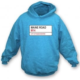 Maine Road M14 (Man City) Hooded Sweatshirt