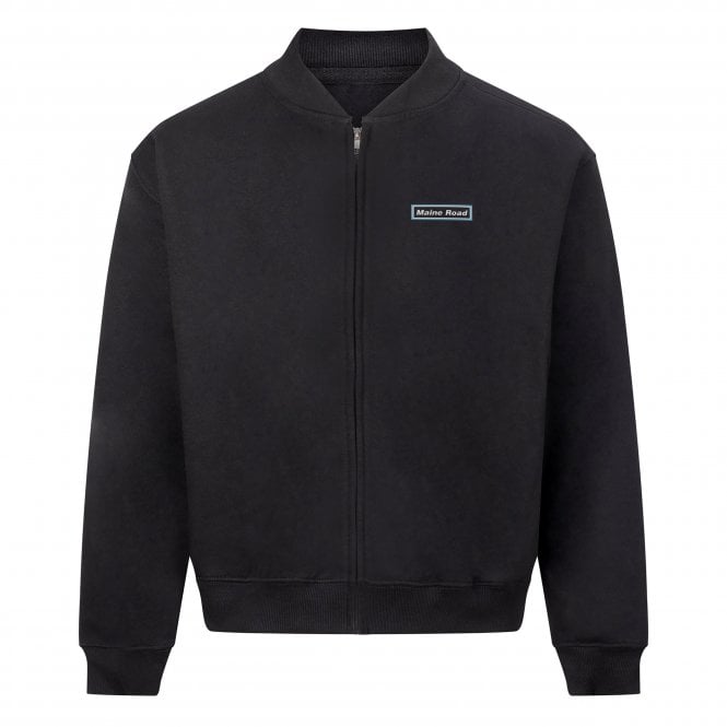 Maine Road (Manchester City - Oasis Influenced) Heavyweight Embroidered Bomber Sweatshirt