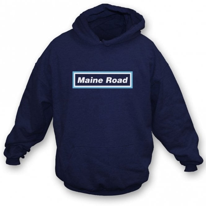 Maine Road (Oasis Influenced) Organic Hooded Sweatshirt