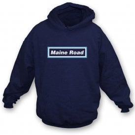 Maine Road (Oasis Influenced) Organic Hooded Sweatshirt