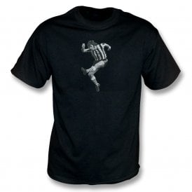 Malcolm Macdonald "Supermac" Art Print (Newcastle United) T-Shirt