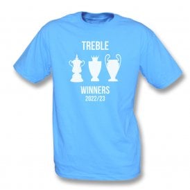 Man City Treble Winners 2022/23 T-Shirt