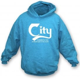 Manchester City - Best Team in the World Kids Hooded Sweatshirt