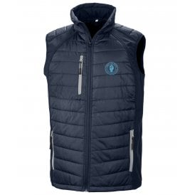 Manchester City Influenced Keep The Faith Embroidered Terrace Gilet