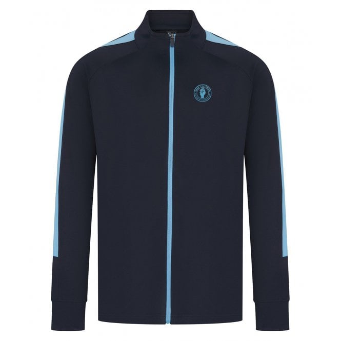 Manchester City Keep The Faith Embroidered Heritage Tracksuit Top