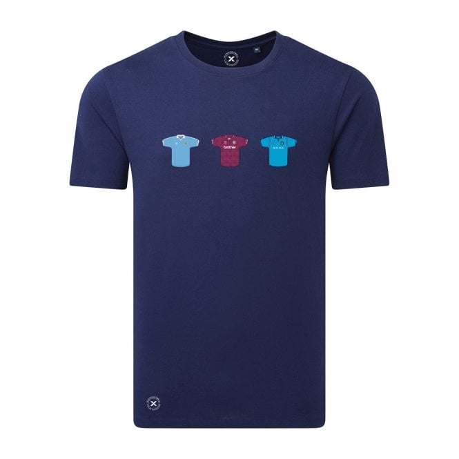 Manchester City Retro Football Kits (True Colours Collab) Organic T-Shirt