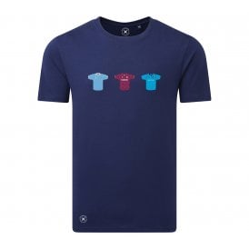 Manchester City Retro Football Kits (True Colours Collab) Organic T-Shirt