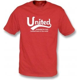 Manchester United - Best Team in the World Kids T-Shirt