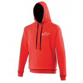 Manchester United Influenced Vintage Logo Embroidered Terrace Varsity Hoodie