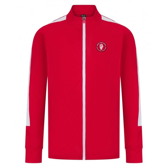 Manchester United Keep The Faith Embroidered Heritage Tracksuit Top