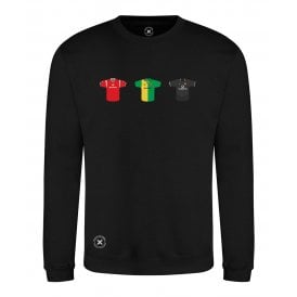 Manchester United Retro Football Kits (True Colours Collab) Organic Sweatshirt