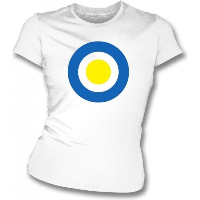 Mansfield Classic Mod Target Womens Slim Fit T-Shirt