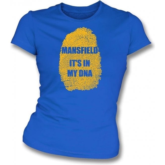 Mansfield - It's In My DNA Womens Slim Fit T-Shirt
