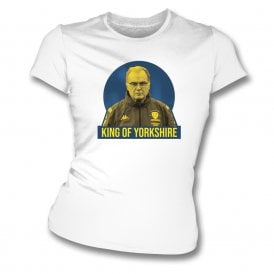 Marcelo Bielsa - King Of Yorkshire (Leeds United) Womens Slim Fit T-Shirt