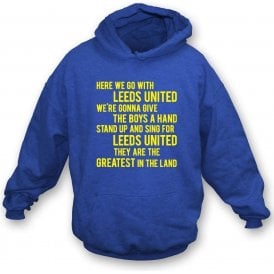 Marching On Together Hooded Sweatshirt (Leeds United)