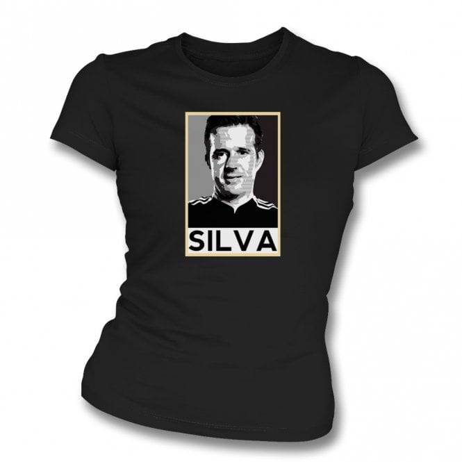 Marco Silva - Hope Poster (Fulham Influenced) Womens Slim Fit T-Shirt