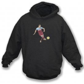 Mark Noble Art Print (West Ham) Kids Hooded Sweatshirt