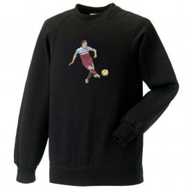 Mark Noble Art Print (West Ham) Sweatshirt